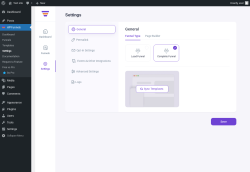 Page screenshot: WPFunnels → Settings