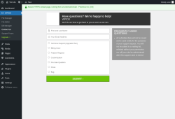 Page screenshot: WPIDE &rarr; Contact Us