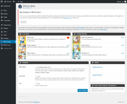 Page screenshot: Meow Apps