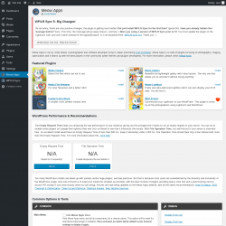Page screenshot: Meow Apps