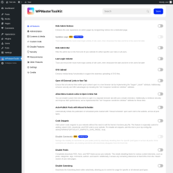 Page screenshot: WPMasterToolkit