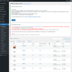 Page screenshot: WPPizza
