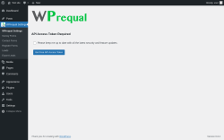 Page screenshot: WPrequal Settings