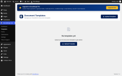 Page screenshot: DocuMerge Lite &rarr; Templates