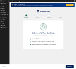 Page screenshot: &lsaquo; Test site &mdash; WordPress
