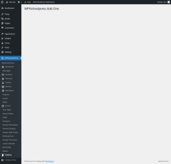 Page screenshot: WPSchoolPress &rarr; &nbsp; Addons