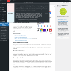 Page screenshot: SSO – Social and Search Optimization → Setup Guide