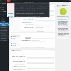 Page screenshot: SSO – Social and Search Optimization → General Settings