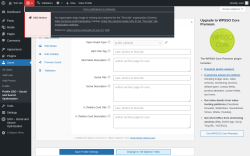 Page screenshot: Users → Profile SSO – Social and Search Optimization