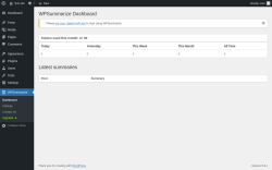 Page screenshot: WPSummarize