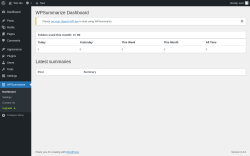 Page screenshot: WPSummarize