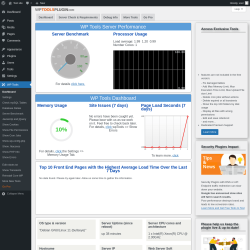 Page screenshot: WP Tools