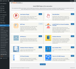 Page screenshot: WP Tools → Settings → More Useful Tools