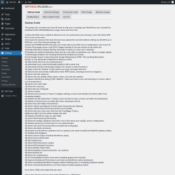 Page screenshot: WP Tools → Settings