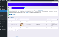 Page screenshot: WP VR