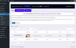 Page screenshot: WP VR