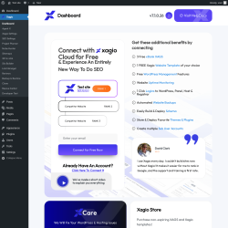 Page screenshot: Xagio