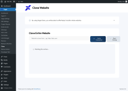 Page screenshot: Xagio → Clone