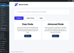 Page screenshot: Xagio → Rescue Center