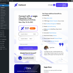 Page screenshot: Xagio