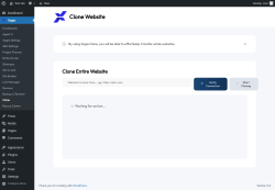 Page screenshot: Xagio → Clone