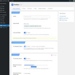 Page screenshot: AI Toolbox
