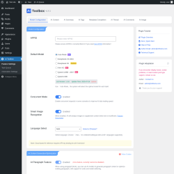 Page screenshot: AI Toolbox