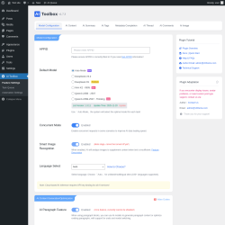 Page screenshot: AI Toolbox