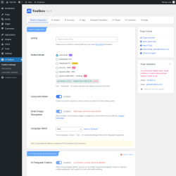 Page screenshot: AI Toolbox
