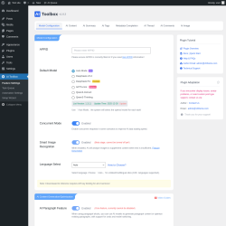 Page screenshot: AI Toolbox