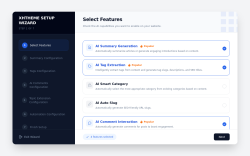 Page screenshot: AI Toolbox &rarr; Setup Wizard
