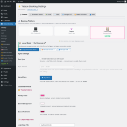 Page screenshot: Yatoon Booking