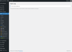 Page screenshot: Yatoon Booking &rarr; Sync Log