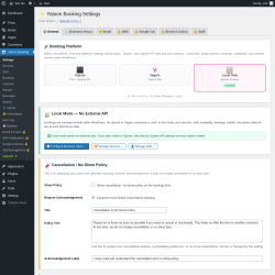 Page screenshot: Yatoon Booking