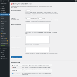 Page screenshot: Yatoon Booking &rarr; 🚫 Blacklist