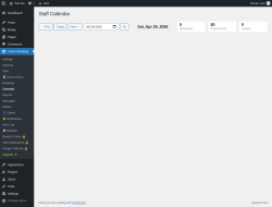 Page screenshot: Yatoon Booking &rarr; Calendar