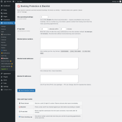Page screenshot: Yatoon Booking &rarr; 🚫 Blacklist