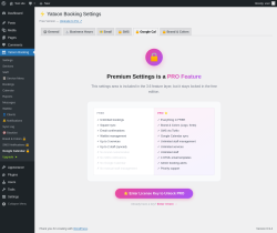 Page screenshot: Yatoon Booking &rarr; Google Calendar 🔒