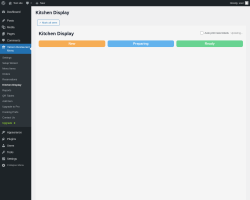 Page screenshot: Yatoon Restaurant Menu &rarr; Kitchen Display