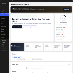 Page screenshot: Yatoon Restaurant Menu