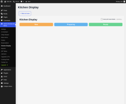 Page screenshot: Yatoon Restaurant Menu &rarr; Kitchen Display