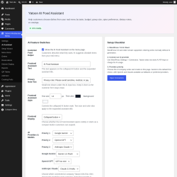 Page screenshot: Yatoon Restaurant Menu &rarr; AI Assistant
