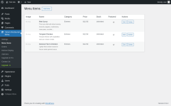 Page screenshot: Yatoon Restaurant Menu &rarr; Menu Items