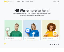 Page screenshot: YayCommerce