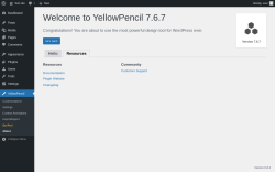 Page screenshot: YellowPencil → About → Resources