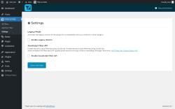 Page screenshot: Filter & Grids &rarr; Settings