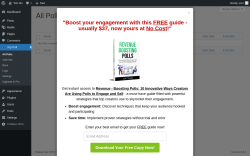 Page screenshot: Yop Poll