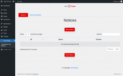 Page screenshot: YourPlugins &rarr; Conditional Cart Notices