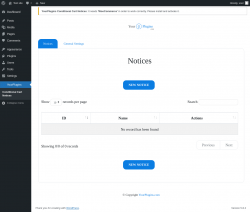 Page screenshot: YourPlugins &rarr; Conditional Cart Notices