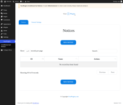 Page screenshot: YourPlugins &rarr; Conditional Cart Notices
